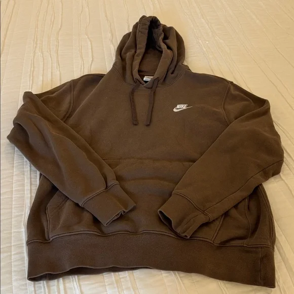 Nike Chocolate Brown Hoodie - Picture 1 of 4